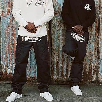 Corteiz Cargo Trousers, Hip Hop Trousers for Men and Women, Loose